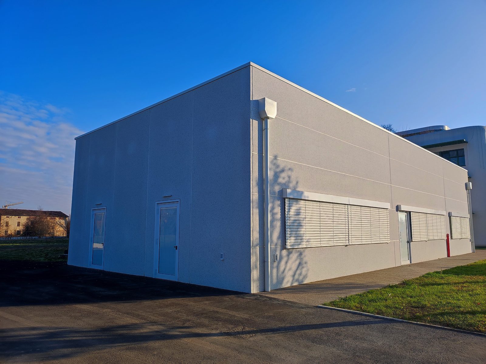 Edificio produttivo a Carpi (MO) al termine dei lavori