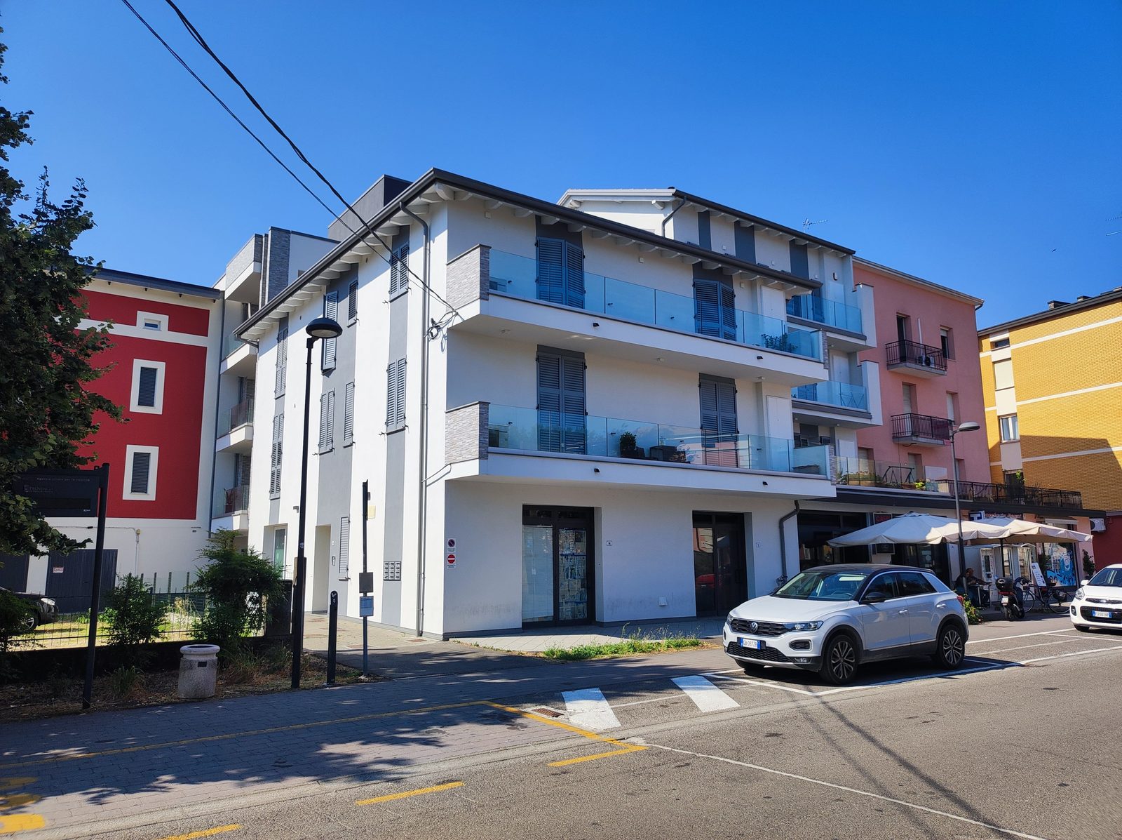 Il condominio completato nel centro di Poviglio (RE)